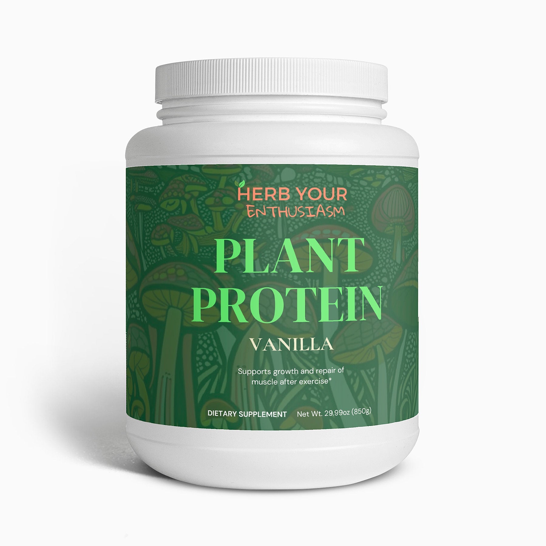 Non-GMO Gluten Free Plant Protein (Vanilla) - Proteins & Blends