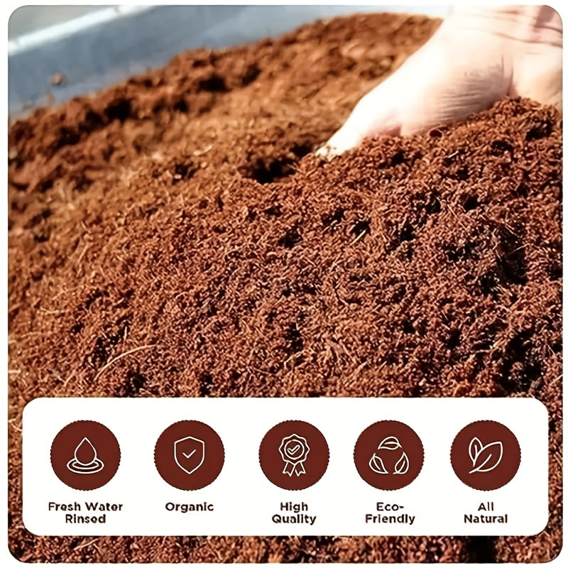 Premium Coconut Coir Bricks – 12 Bricks 450g Each (1.5 Pounds) | Low EC Triple-Washed | OMRI Listed | 100% Organic