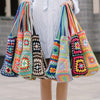 Bohemian Chic Crochet Tote Bag  Handcrafted  Stylish