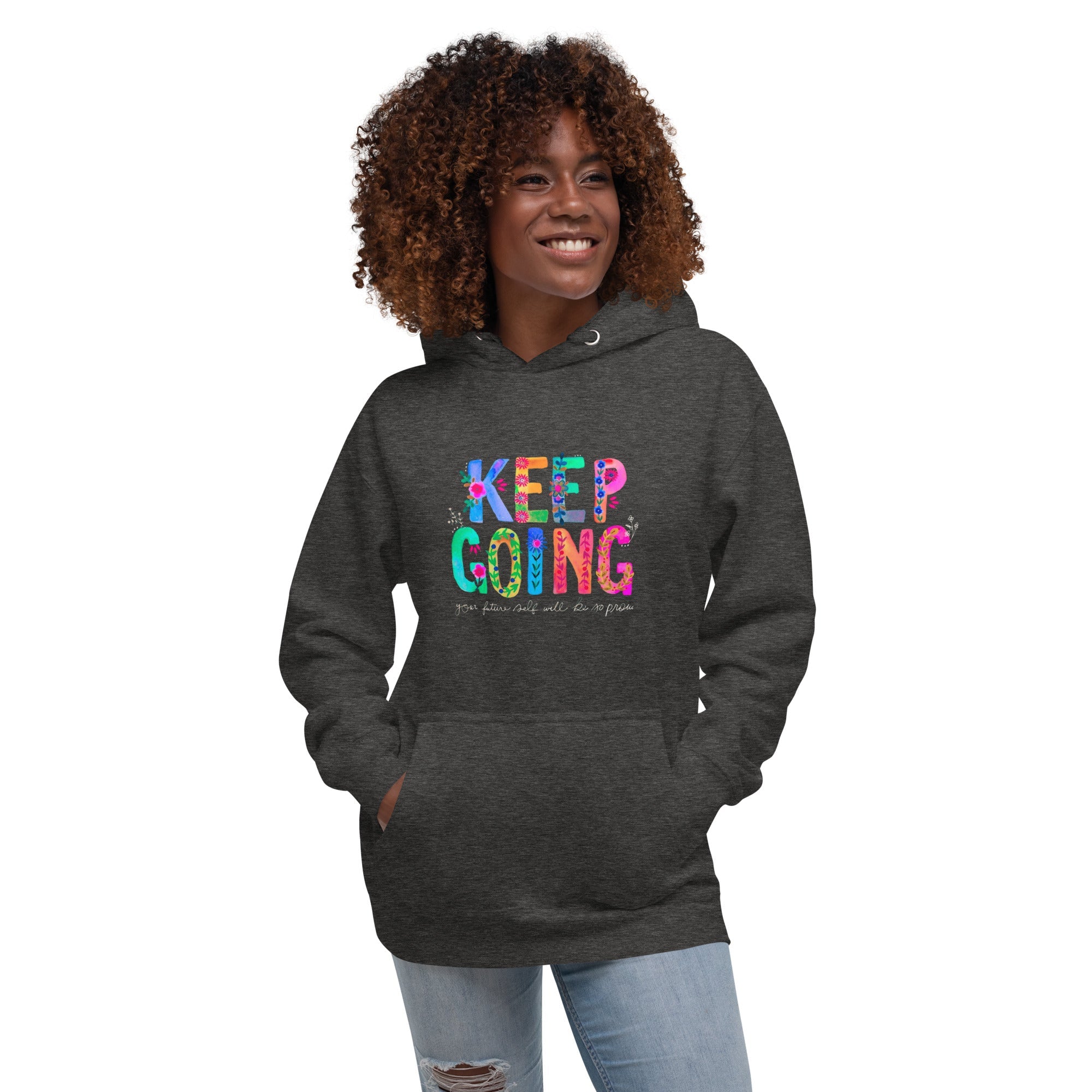 Unisex Hoodie - Charcoal Heather / S