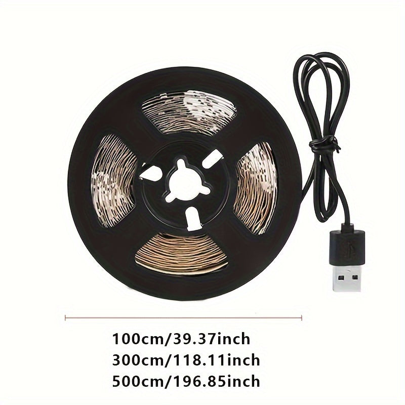 USB-Powered LED Grow Light Strip - Adjustable Length Easy Install for Hydroponic & Greenhouse Plants - LED Grow Light